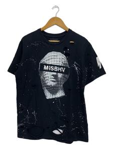 MISBHV◆Tシャツ/M/コットン/BLK/912384