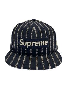 Supreme◆キャップ/7 3/8/NVY/メンズ