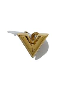 LOUIS VUITTON◆スタッズイヤリング・エセンシャルV_GLD/メッキ/GLD/レディース