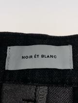 noir et blanc/カーゴパンツ/L/コットン/BLK/無地_画像4