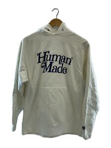 HUMAN MADE◆Girls Don’t Cry Hoodie パーカー/M/コットン/WHT