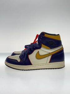 NIKE◆AIR JORDAN 1 RETRO HIGH OG DEFIANT/エアジョーダンハイ/パープル/26.5cm