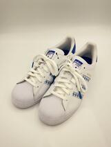 adidas◆SUPERSTAR White/Rush Blue/タグ付き/シューズ/27.5cm/WHT/PVC/FY349_画像2