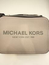 MICHAEL KORS◆ショルダーバッグ/レザー/GRY/無地/37F2LCOL6T_画像5