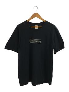 Supreme◆Tシャツ/L/コットン/BLK/21SS/×KAWS/Chalk Box Logo//