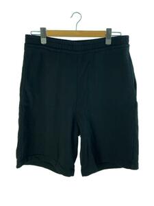 UNIVERSAL PRODUCTS◆YAAH SWEAT SHORTS/3/コットン/BLK/221-60512//