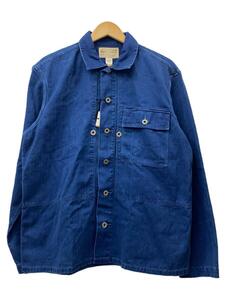 RRL◆FINN HERRINGBONE TWILL OVERSHIR/M/スウェード/IDG/MNRRWOV16820239//