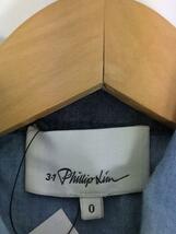 3.1 Phillip Lim◆オールインワン/O/コットン/インディゴ/総柄/S415-5887PTW//_画像4