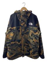 THE NORTH FACE◆MOUNTAIN JACKET/GORE-Tマウンテンパーカ/XL/ゴアテックス/GRN/カモフラ/NF0A3XEJ//_画像1