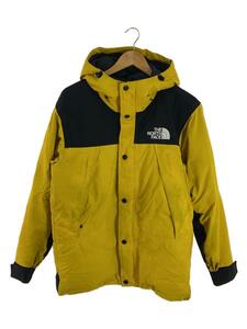 THE NORTH FACE◆MOUNTAIN DOWN JACKET_マウンテンダウンジャケット/M/-/YLW//