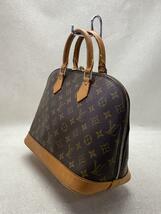 LOUIS VUITTON◆アルマ_モノグラム・キャンバス_BRW/PVC/BRW//_画像2