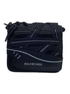 BALENCIAGA◆2つ折り財布/-/BLK/メンズ//