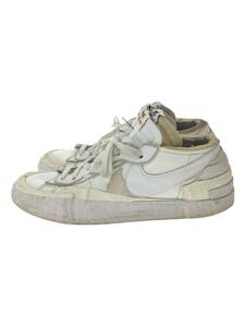 NIKE◆ローカットスニーカー/27.5cm/ホワイト/使用感有/BLAZER LOW//