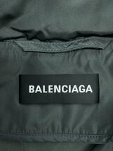 BALENCIAGA◆ナイロンジャケット/46/ナイロン/GRY/無地//_画像3