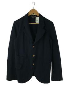 COMME des GARCONS HOMME PLUS EVER GREEN◆テーラードジャケット/S/ポリエステル/BLK//