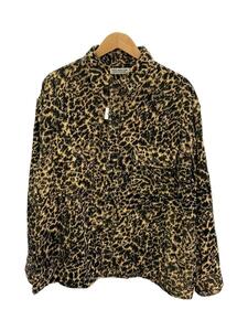 COOTIE◆Corduroy Leopard CPO Jacket/L/コーデュロイ/BEG/総柄/CTE-20S207//