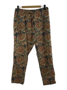 South2 West8(S2W8)◆String Slack Pant-Printed Flannel/M/コットン/BEG/ペーズリー/GL828//