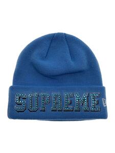 Supreme◆20ss/New Era Gems Beanie/ニットキャップ/-/アクリル/BLU/メンズ