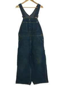 Lee◆JELT DENIM/オーバーオール/コットン/IDG/40年代/ヴィンテージ/リペア無/