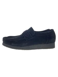 Clarks◆スウェードローファー/26cm/BLK/スウェード/61577834//