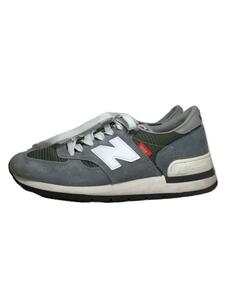 NEW BALANCE◆ローカットスニーカー/27.5cm/GRY/スウェード/M990VS1//