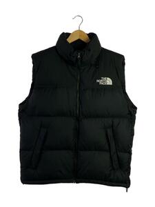 THE NORTH FACE◆NUPTSE VEST_ヌプシベスト/XL/ナイロン/ブラック/ND92338