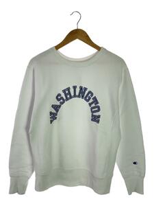 Champion◆スウェット/L/コットン/WHT/C3-U026//