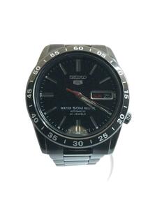 SEIKO◆自動巻腕時計/アナログ/チタン/BLK/7s26 02T0//