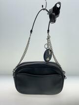 COACH◆ショルダーバッグ/レザー/BLK/CC791_画像3