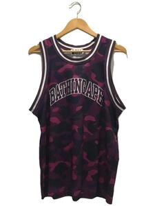 A BATHING APE◆COLOR CAMO BASKETBALL TANK TOP//M/ポリエステル//001VTI301019M//