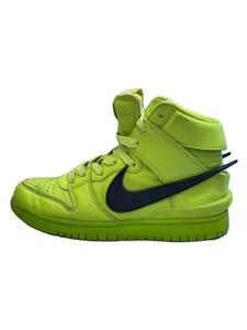 NIKE◆DUNK HI/AMBUSH_ダンク ハイ アンブッシュ/UK6/YLW/×AMBUSH/コラボ