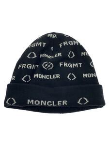 MONCLER◆ニットキャップ/-/ポリエステル/BLK/メンズ/F209U9Z70200 A9489