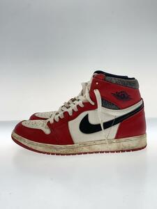 NIKE◆AIR JORDAN 1 RETRO HIGH OG_エアジョーダン 1 レトロ ハイ OG/26cm/RED