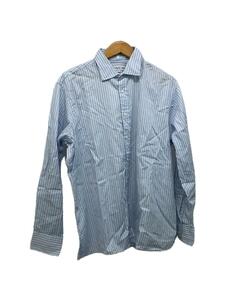 individualized shirts◆長袖シャツ/L/コットン/BLU/ストライプ