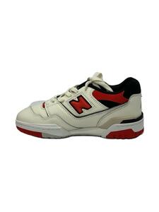 NEW BALANCE◆BB550/ホワイト/24cm/WHT