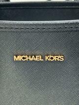 MICHAEL KORS◆JET SET TRAVEL XS/2WAY/ハンドバッグ/レザー/BLK/35T9GTVT0L_画像5