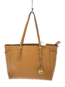 MICHAEL KORS◆VOYAGER TOTE/トートバッグ/レザー/CML/30H7GV6T8L