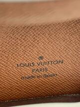 LOUIS VUITTON◆ポルト・2カルト・ヴェルティカル_モノグラム・キャンバス_BRW/-/BRW/レディース_画像3