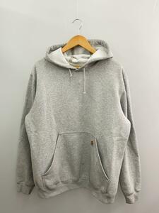 Carhartt◆MIDWEIGHT PO HOODIE/パーカー/L/コットン/GRY/無地/K121-HGY