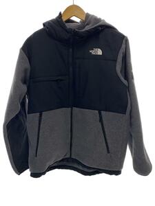 THE NORTH FACE◆DENALI HOODIE_デナリフーディ/L/ポリエステル/GRY