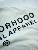 NEIGHBORHOOD◆Tシャツ/XXL/コットン/WHT/無地/テクニカルアパレル/プリントTシャツ_画像5