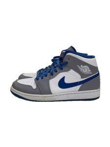 NIKE◆AIR JORDAN 1 MID_エアジョーダン 1 ミッド/27cm/WHT