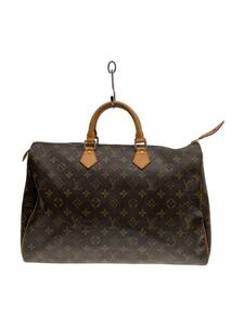 LOUIS VUITTON◆1)スピーディ40_モノグラム・キャンバス_BRW/M41522/PVC/ブラウン