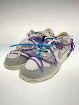 NIKE◆DUNK LOW_ダンク ロー/27cm/グレー/Off-White × Nike Dunk Low Sail_画像2