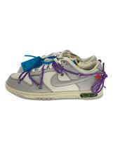 NIKE◆DUNK LOW_ダンク ロー/27cm/グレー/Off-White × Nike Dunk Low Sail_画像1