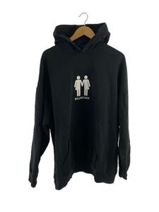 BALENCIAGA◆22AW/Pride 22 Hoodie/パーカー/XXS/コットン/BLK/651799