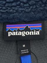 patagonia◆フリースジャケット/M/ポリエステル/NVY/無地/23056FA19_画像3