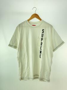 Supreme◆20SS/Contrast Stitch Pocket Tee/Tシャツ/L/コットン/WHT