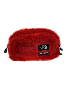 THE NORTH FACE◆20AW/Faux Fur Waist Bag/ウエストバッグ/RED/NF0A5G87
