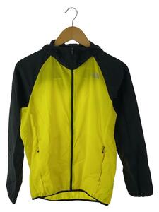 THE NORTH FACE◆SWALLOWTAIL VENT HOODIE_スワローテイルベントフーディ/S/ナイロン/YLW